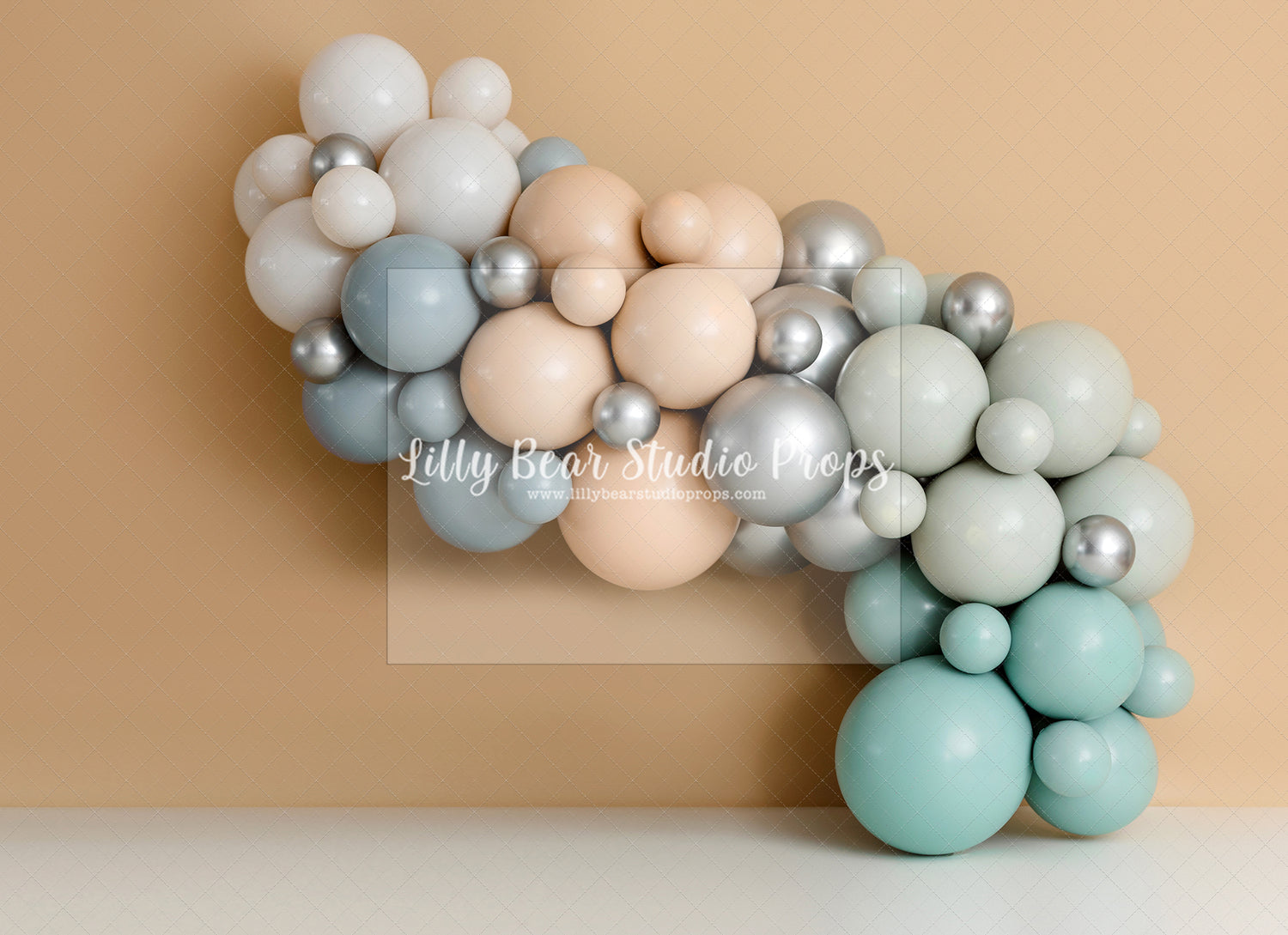 Metallic & Neutral Balloon Garland