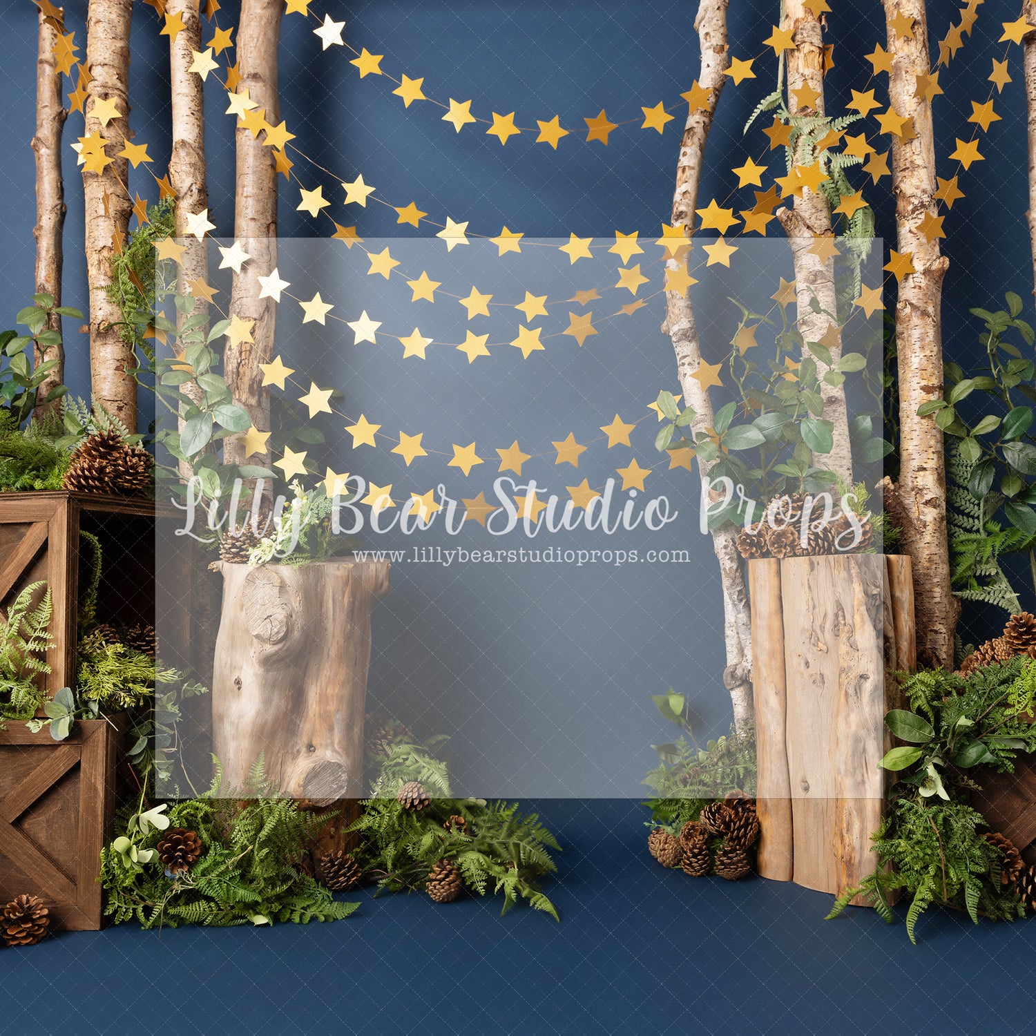 Midnight Blue Forest