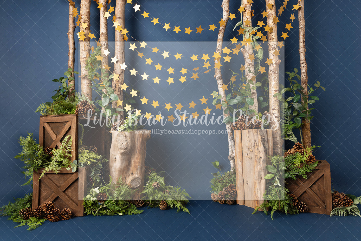 Midnight Blue Forest