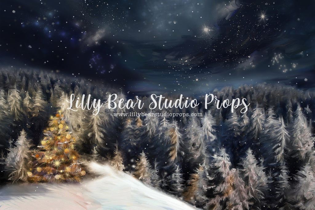 Midnight Forest by Lilly Bear Studio Props sold by Lilly Bear Studio Props, christmas - holiday