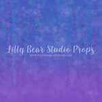 Midnight Willow by Jessica Ruth Photography sold by Lilly Bear Studio Props, floral - girls - hand painted - purple - w