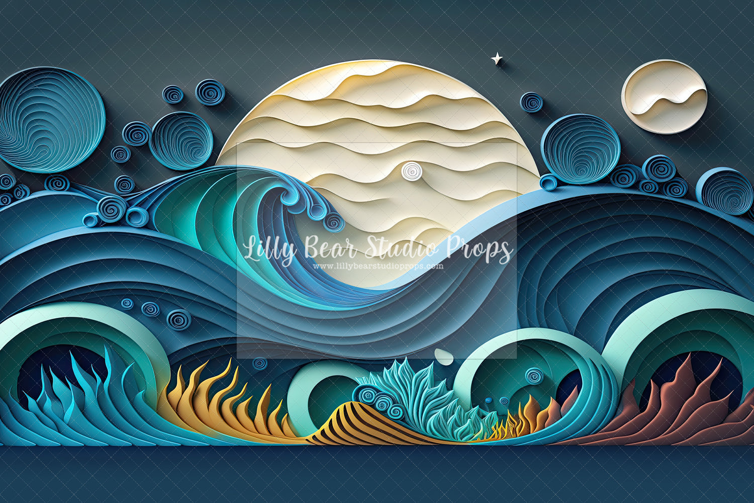 Moonlit Waves - Sweep Option