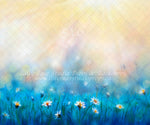 Morning Dew by Lilly Bear Studio Props sold by Lilly Bear Studio Props, art - blue - cake smash - daisies - daisy - eas