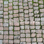 Mossy Cobblestone Floor - Lilly Bear Studio Props, barn wood, brown wood, brown wood planks, distressed, distressed floor, distressed planks, distressed wood, distressed wood planks, FLOORS, rustic, rustic wood, rustic wood planks, wood floor