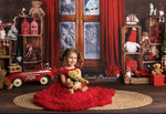 Mountainview Christmas Combo - Lilly Bear Studio Props, black fireplace, bohemian christmas, bohemian fireplace, bohemian mantel, boho, boho christmas, boho holiday, boho mantel, christmas, christmas mantel, christmas village, evergreen trees, evergreens, Fabric, fireplace, holiday, holiday christmas, mantel, Pampas, pine trees, white christmas, white holiday, Wrinkle Free Fabric