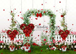 Minnie Red Topiary Garden - Lilly Bear Studio Props, disney, dried floral, FABRICS, fence, floral, floral garden, floral pink, floral wall, floral wood, floral wreaths, florals, flower box, flower garden, garden, garden entry, garden tea party, grass, grass garden, mickey mouse, Minnie mouse, mouse, pink flowers, pretty floral, red roses, rock garden, rose, rose garden, roses, rustic door, spring, spring floral, spring garden, spring window, springtime, vintage floral, white wood