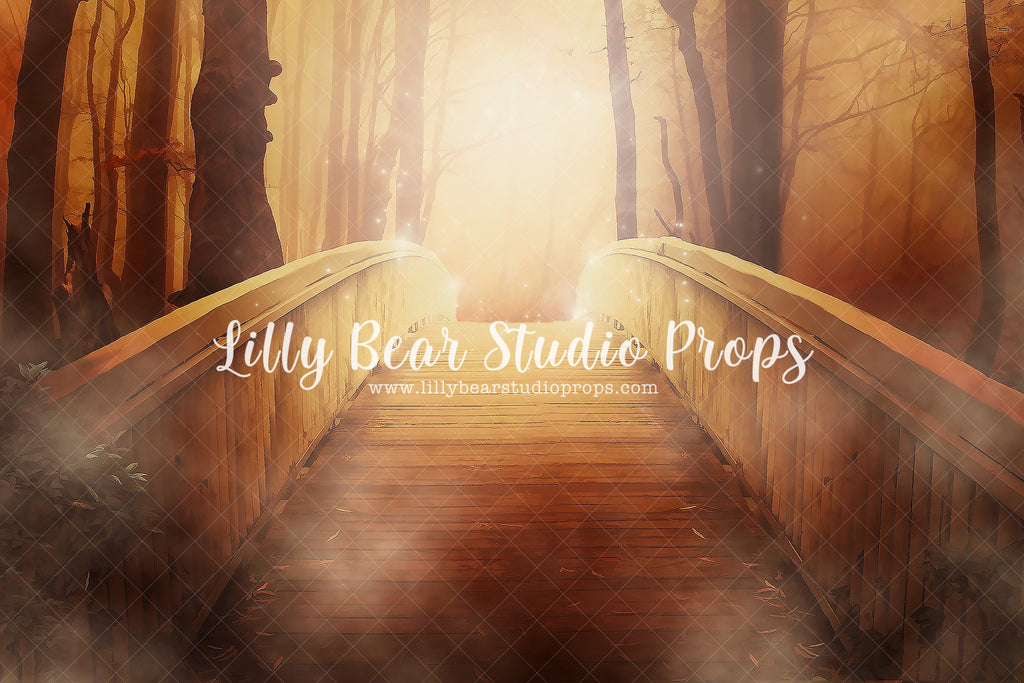 Mystical Bridge by Lilly Bear Studio Props sold by Lilly Bear Studio Props, autumn - autumn colors - autumn colours - a
