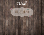 Nate Dark Wood Planks Floor by Lilly Bear Studio Props sold by Lilly Bear Studio Props, barn - dark wood - dark wood pl