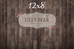 Nate Dark Wood Planks Floor by Lilly Bear Studio Props sold by Lilly Bear Studio Props, barn - dark wood - dark wood pl