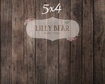 Nate Dark Wood Planks Floor by Lilly Bear Studio Props sold by Lilly Bear Studio Props, barn - dark wood - dark wood pl