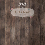 Nate Dark Wood Planks Floor by Lilly Bear Studio Props sold by Lilly Bear Studio Props, barn - dark wood - dark wood pl