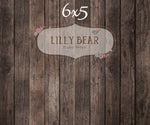 Nate Dark Wood Planks Floor by Lilly Bear Studio Props sold by Lilly Bear Studio Props, barn - dark wood - dark wood pl