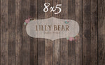 Nate Dark Wood Planks Floor by Lilly Bear Studio Props sold by Lilly Bear Studio Props, barn - dark wood - dark wood pl