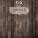 Nate Dark Wood Planks Floor by Lilly Bear Studio Props sold by Lilly Bear Studio Props, barn - dark wood - dark wood pl