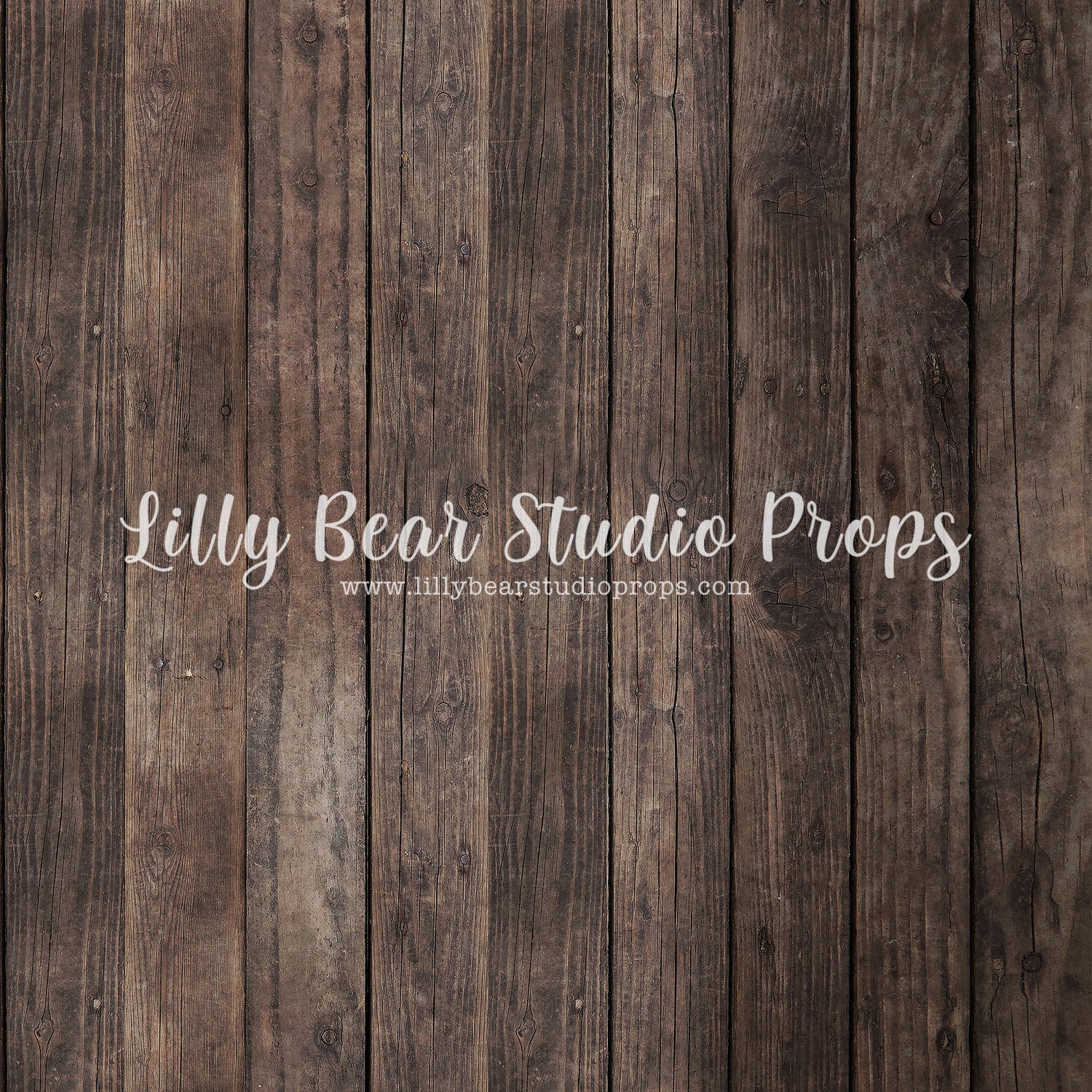 Nate Dark Wood Planks Floor by Lilly Bear Studio Props sold by Lilly Bear Studio Props, barn - dark wood - dark wood pl