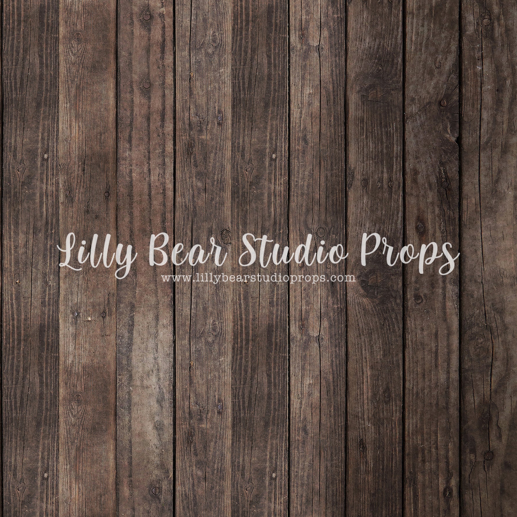 Nate Dark Wood Planks Floor by Lilly Bear Studio Props sold by Lilly Bear Studio Props, barn - dark wood - dark wood pl