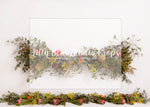 Natives - Lilly Bear Studio Props, FABRICS, floral, flowers, garland, green floral garland, green garland, greenery, spring