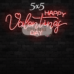 Neon VDay by Lilly Bear Studio Props sold by Lilly Bear Studio Props, FABRICS