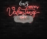 Neon VDay by Lilly Bear Studio Props sold by Lilly Bear Studio Props, FABRICS