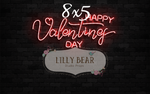 Neon VDay by Lilly Bear Studio Props sold by Lilly Bear Studio Props, FABRICS