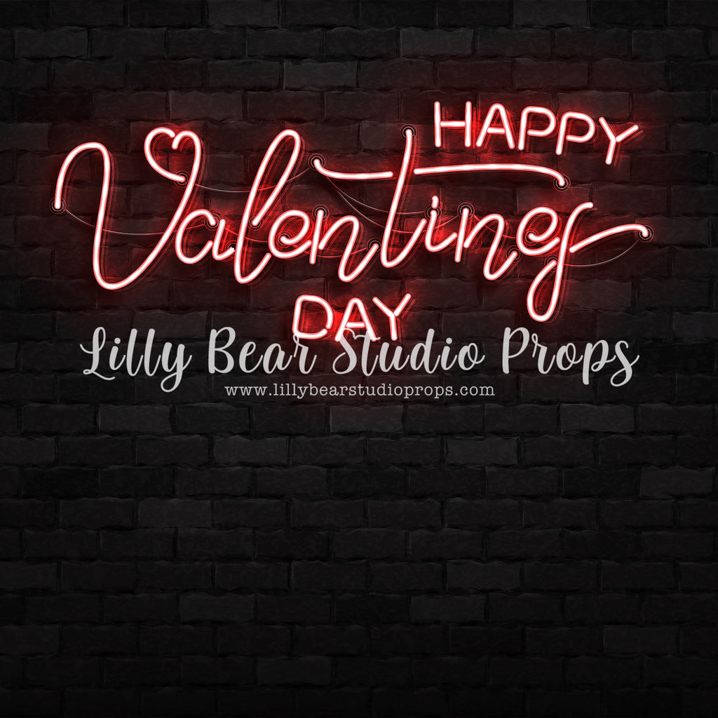 Neon VDay by Lilly Bear Studio Props sold by Lilly Bear Studio Props, FABRICS