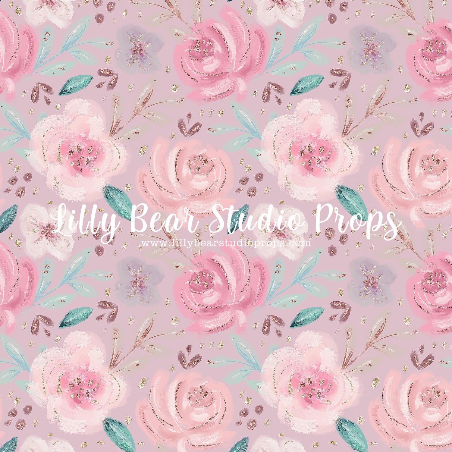 Nora by Lilly Bear Studio Props sold by Lilly Bear Studio Props, floral - flower - flowers - girls - glitter - glitter