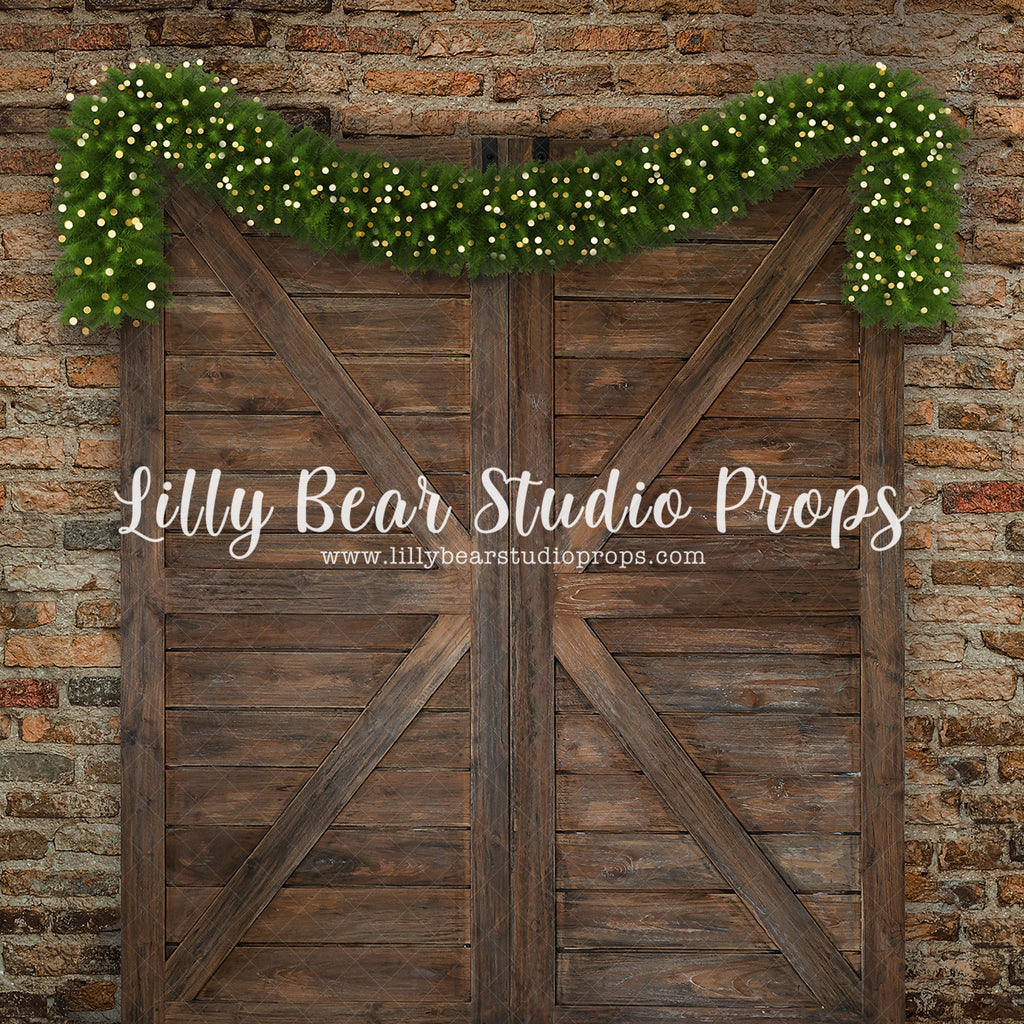 Northern Barn Door by Lilly Bear Studio Props sold by Lilly Bear Studio Props, christmas - holiday