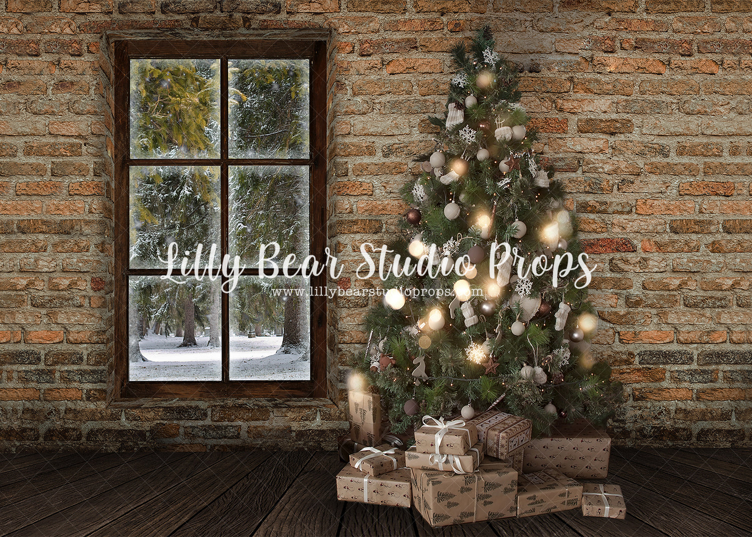 Northern View Holiday by Lilly Bear Studio Props sold by Lilly Bear Studio Props, christmas - holiday