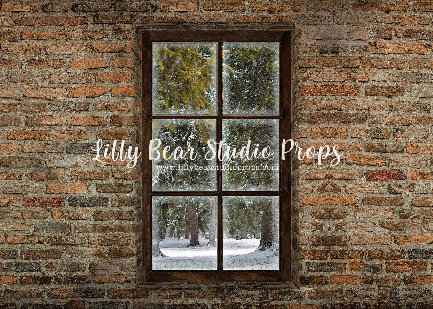 Northern Window by Lilly Bear Studio Props sold by Lilly Bear Studio Props, christmas - holiday