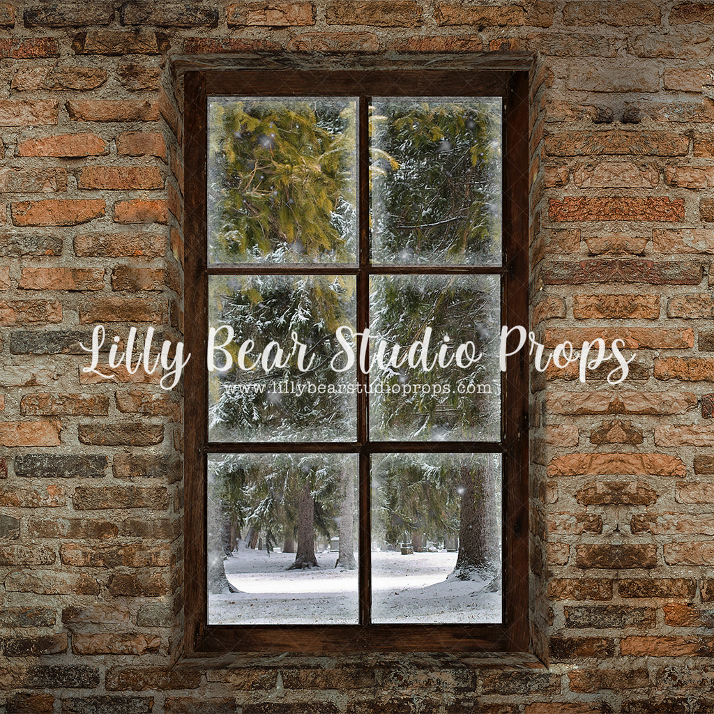 Northern Window by Lilly Bear Studio Props sold by Lilly Bear Studio Props, christmas - holiday