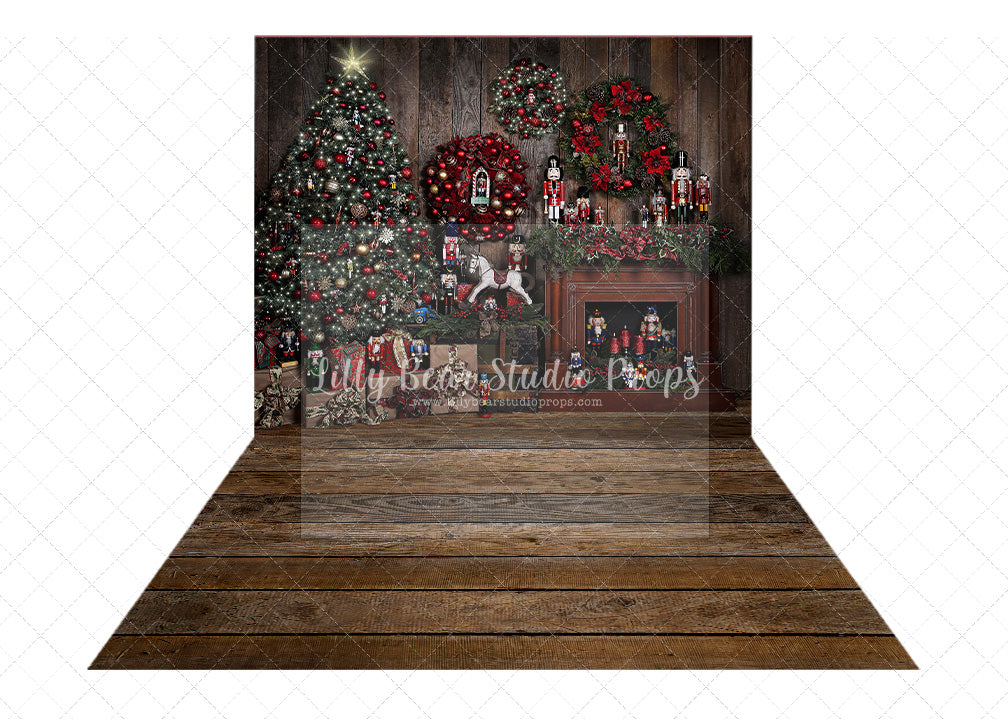 Nuttin Better Then Christmas Combo - Lilly Bear Studio Props, black fireplace, bohemian christmas, bohemian fireplace, bohemian mantel, boho, boho christmas, boho holiday, boho mantel, christmas, christmas mantel, christmas village, evergreen trees, evergreens, Fabric, fireplace, holiday, holiday christmas, mantel, Pampas, pine trees, white christmas, white holiday, Wrinkle Free Fabric