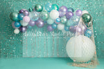 Ocean Dream - Lilly Bear Studio Props, balloon, balloon arch, balloon garland, blue, blue balloon, blue balloon garland, blue balloons, chrome balloon, fishing net, glitter mermaid, gold mermaid, little mermaid, mermaid, mermaid balloons, mermaid bubbles, mermaid cove, mermaid lagoon, mermaid pattern, mermaid patterns, mermaid reef, mermaid scales, metallic balloon, purple and green, purple mermaid