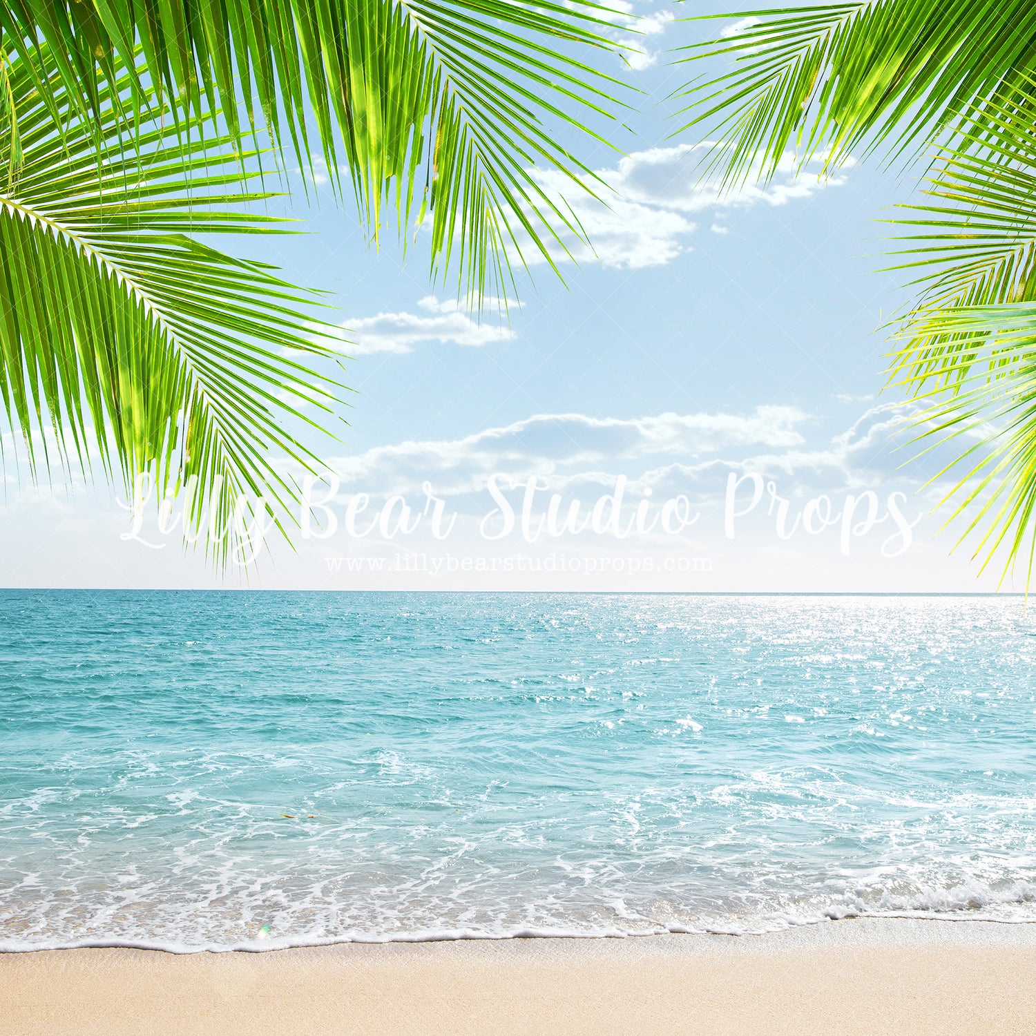 Ocean Sun - Lilly Bear Studio Props, Fabric