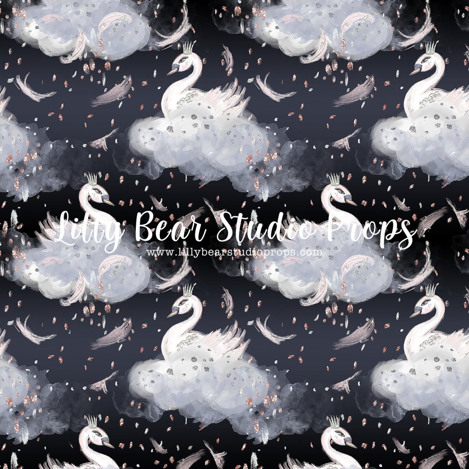 Odette by Lilly Bear Studio Props sold by Lilly Bear Studio Props, baby animal - baby swan - black swan - fairy - flora