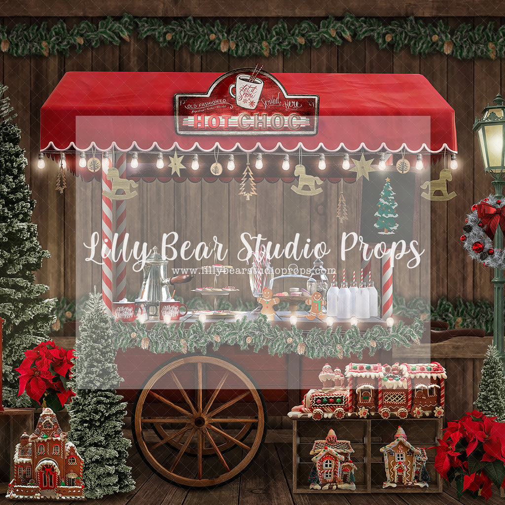 Old Fashioned Hot Cocoa - Lilly Bear Studio Props, christmas, Cozy, Decorated, Festive, Giving, Holiday, Holy, Hopeful, Joyful, Merry, Peaceful, Peacful, Red & Green, Seasonal, Winter, Xmas, Yuletide