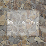 Old Time Cobblestone Floor - Lilly Bear Studio Props, brick, Brick Wall, distressed, distressed brick, grunge brick, poly, red, red brick, vinyl