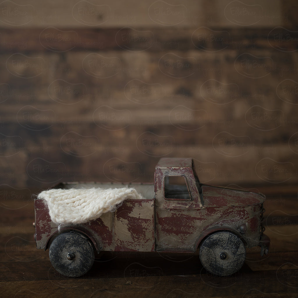 Old Truck Digital Backdrop - Lilly Bear Studio Props, bowl, brown, digital, newborn digital backdrop, truck, vintage car