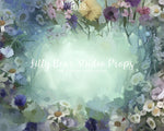 Once Upon A Meadow by Lilly Bear Studio Props sold by Lilly Bear Studio Props, blue - FABRICS - field of flowers - flor