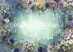 Once Upon A Meadow by Lilly Bear Studio Props sold by Lilly Bear Studio Props, blue - FABRICS - field of flowers - flor