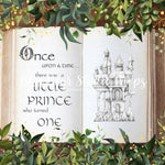 One Little Prince - Lilly Bear Studio Props, beauty and the beast, fantasy, girls, hand painted