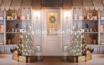 Open By Christmas - Lilly Bear Studio Props, christmas, Cozy, Decorated, Festive, Giving, Holiday, Holy, Hopeful, Joyful, Merry, Peaceful, Peacful, Red & Green, Seasonal, Winter, Xmas, Yuletide
