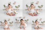 Ophelia by Sweet Memories Photos By Carolyn sold by Lilly Bear Studio Props, birthday - cake smash - FABRICS - floral