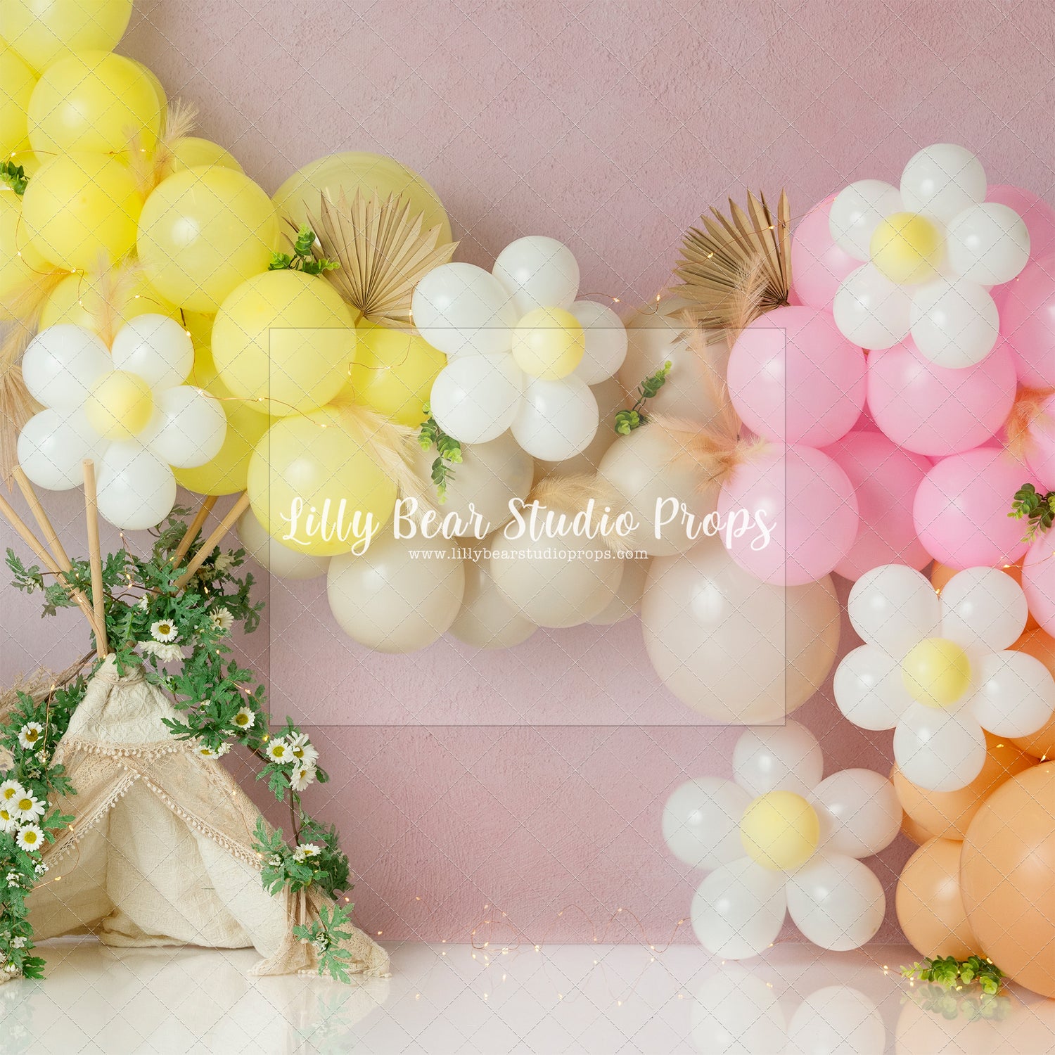 Pink Daisies and Pampas