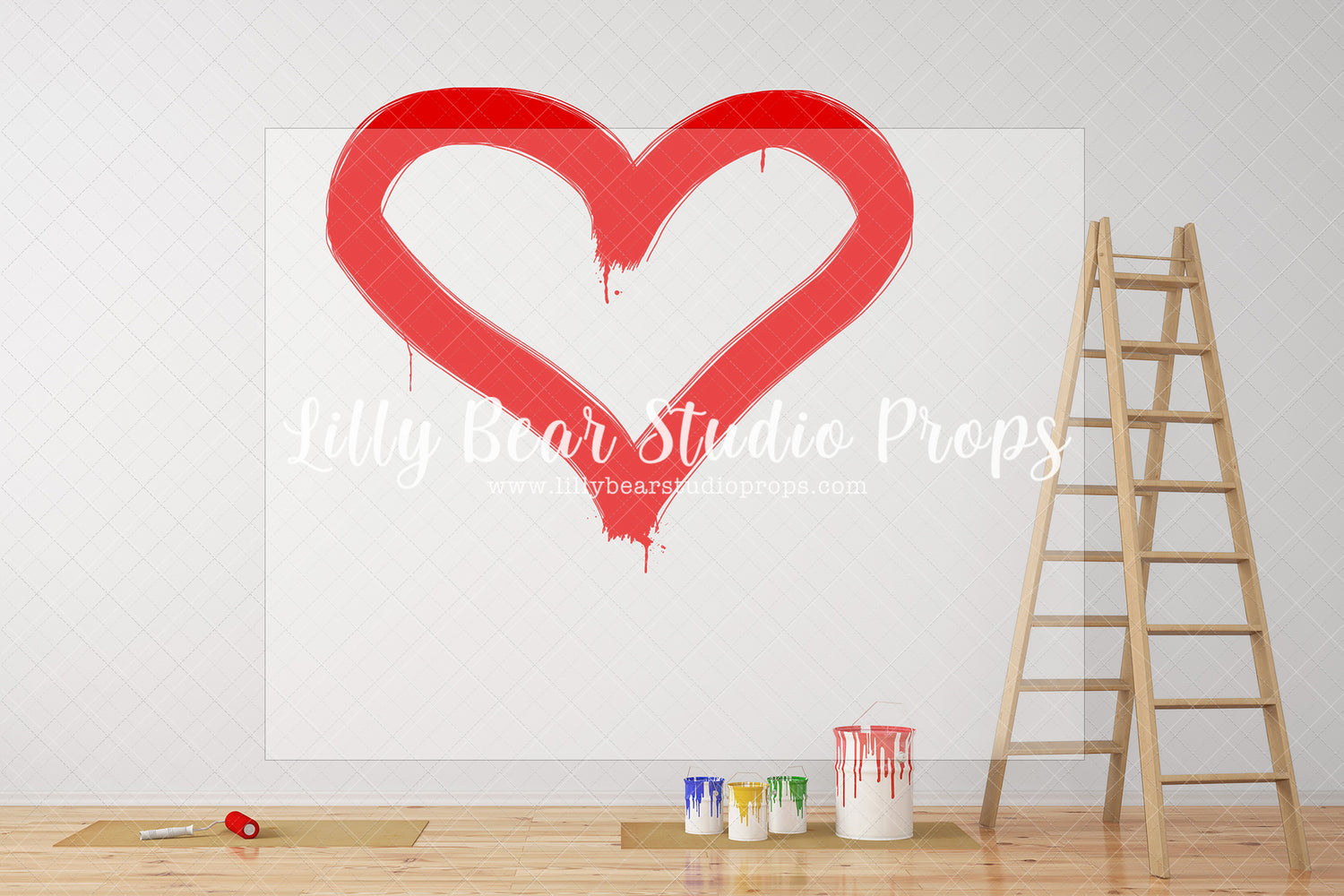 Paint Brush Heart - Lilly Bear Studio Props, all my heart, balloon hearts, be still my heart, candy hearts, cupid, FABRICS, girl, girls, heart, heart flowers, heart love, heart of gold, hearts, hearts and arrows, hearts bokeh, i love you, love, love is in the air, love shop, love wall, pastel hearts, pattern hearts, pink, pink balloon heart, pink heart, pink heart wall, pink hearts, valentine, valentines, valentines balloons, valentines day
