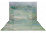 Painted Fields Combo - Lilly Bear Studio Props, black fireplace, bohemian christmas, bohemian fireplace, bohemian mantel, boho, boho christmas, boho holiday, boho mantel, christmas, christmas mantel, christmas village, evergreen trees, evergreens, Fabric, fireplace, holiday, holiday christmas, mantel, Pampas, pine trees, white christmas, white holiday, Wrinkle Free Fabric