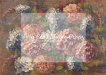 Painted Hydranga - Lilly Bear Studio Props, floral, painted floral, spring, spring flowers, spring hydranga
