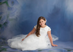 Elizabeth by Jessica Ruth Photography sold by Lilly Bear Studio Props, fabric - fine art - floral - girls - hand painte