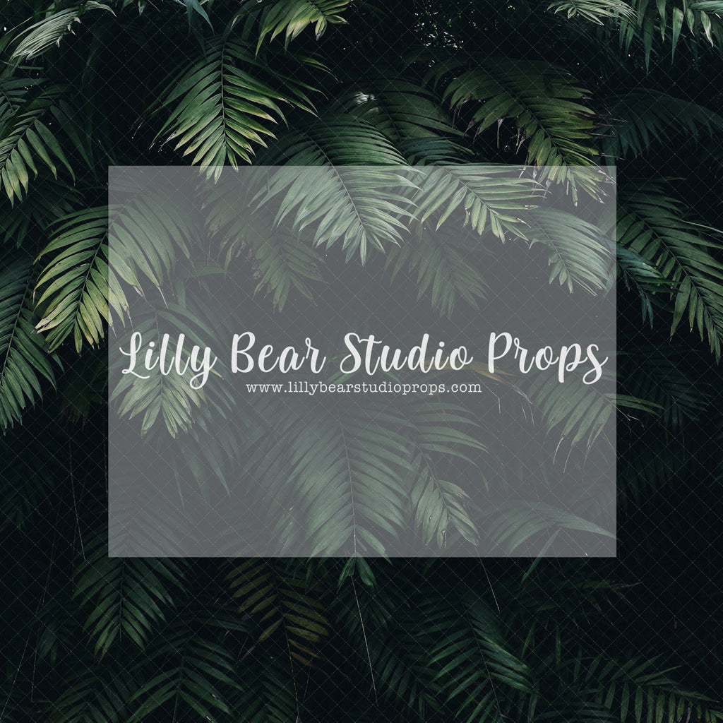 Palm Forest - Lilly Bear Studio Props, green palms, greenery, jungle, jungle wall, leaf, leaves, palm trees, palms