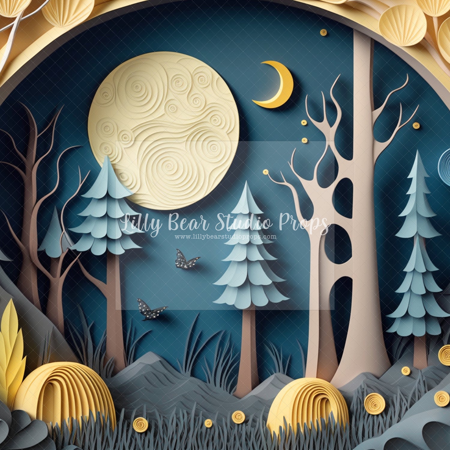 Paper Night Forest