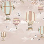 Parisian Balloon Ride by Jessica Ruth Photography sold by Lilly Bear Studio Props, aviator - balloon - balloon ride - b
